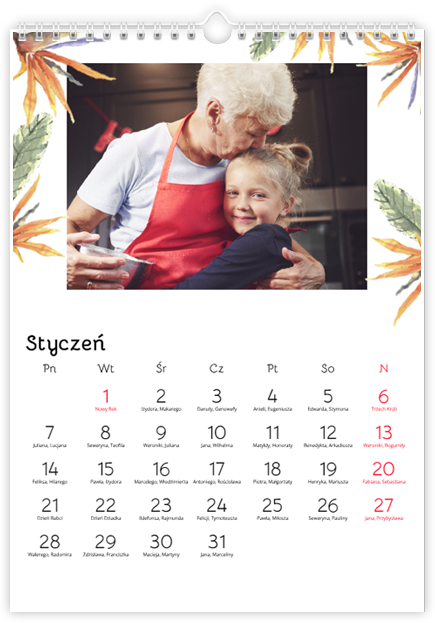 Fotokalendarz Prezent dla babci