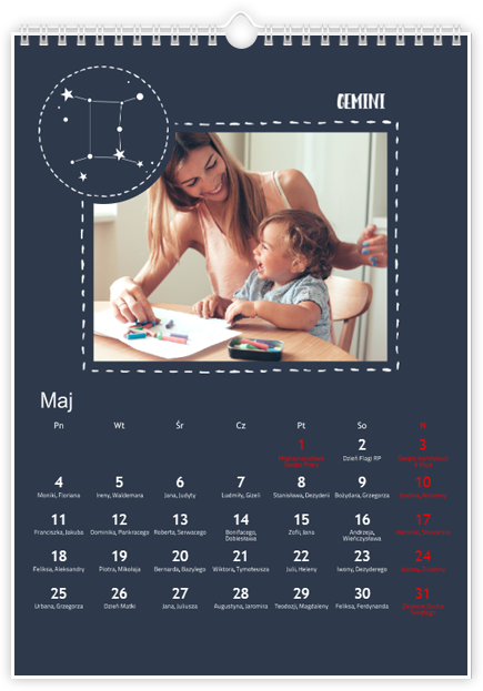 Fotokalendarz Znaki zodiaku
