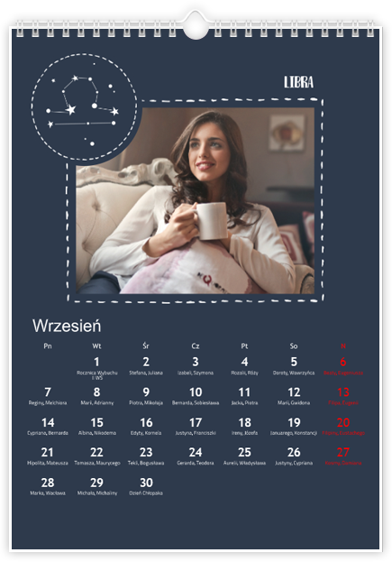 Fotokalendarz Znaki zodiaku