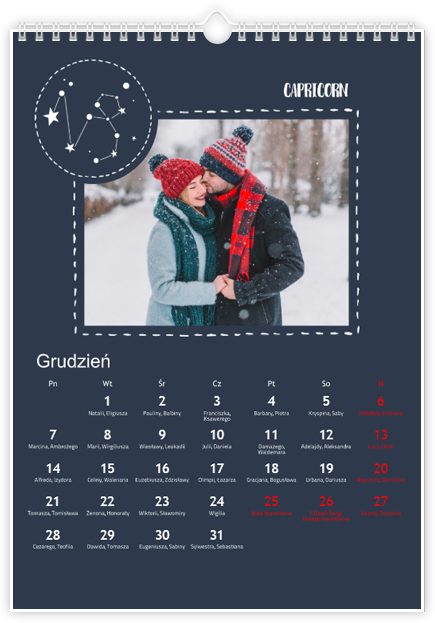 Fotokalendarz Znaki zodiaku