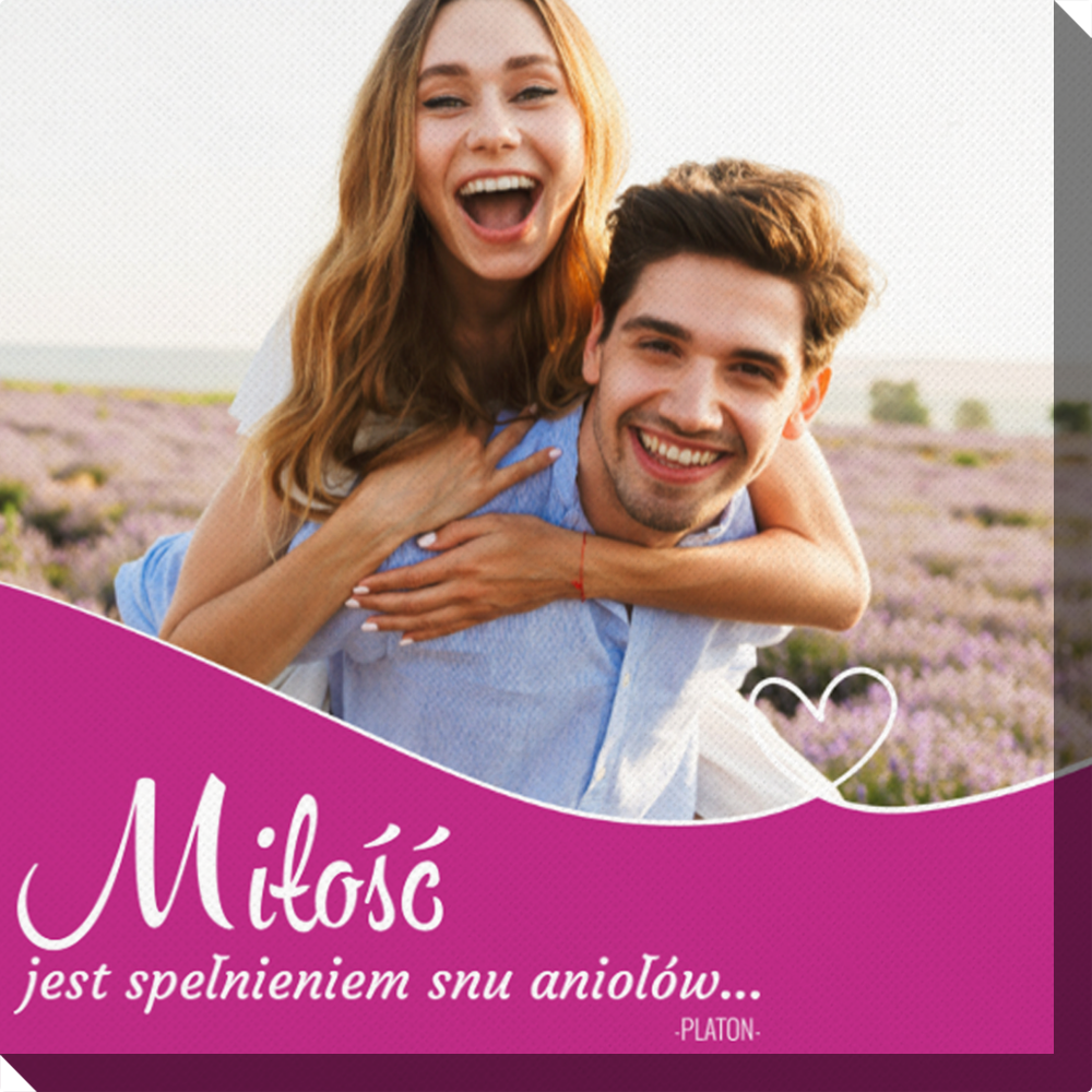 Fotoobraz Miłość jest spełnieniem snów