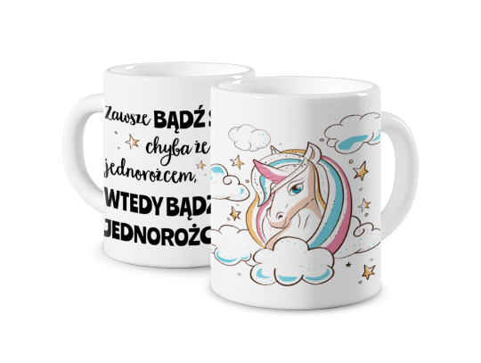 Fotokubek Bądź jednorożcem