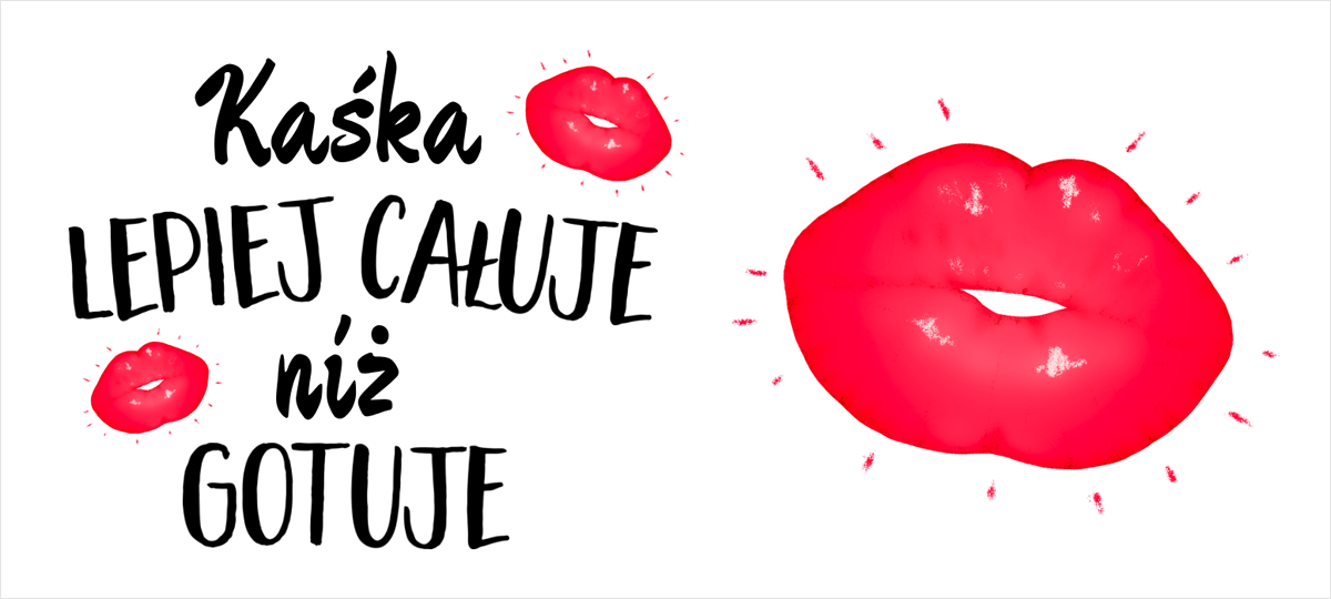 Fotokubek Całuśna dziewczyna