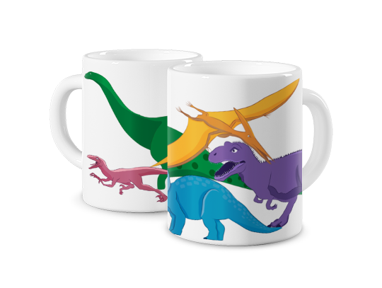 Fotokubek Dinozaury