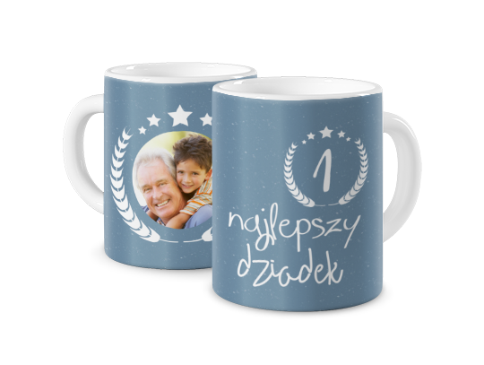 Fotokubek Dziadek Number One