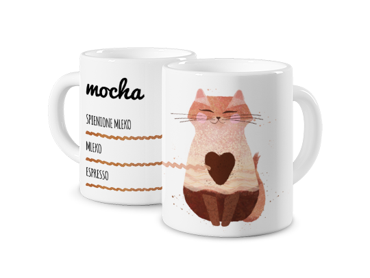 Fotokubek Kocia mocha