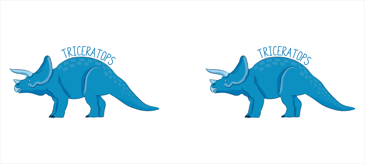 Fotokubek Triceratops