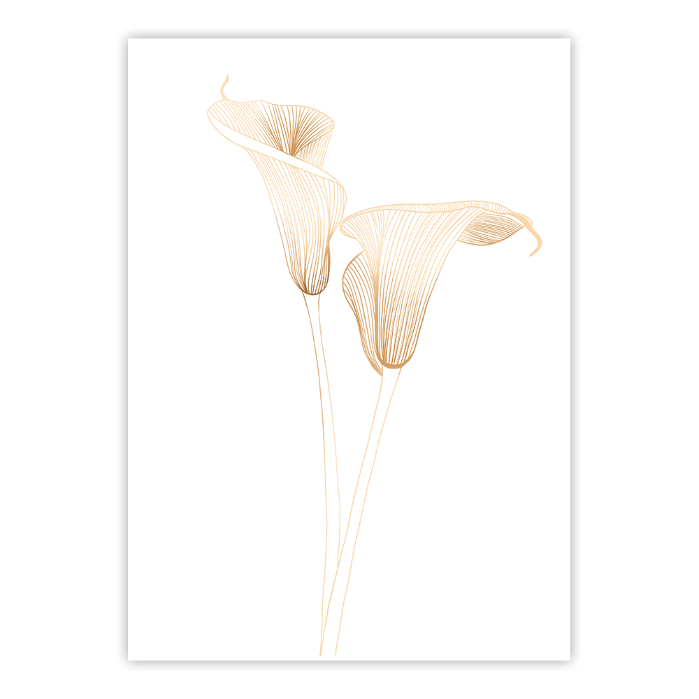 Plakat Eleganckie kalie 1