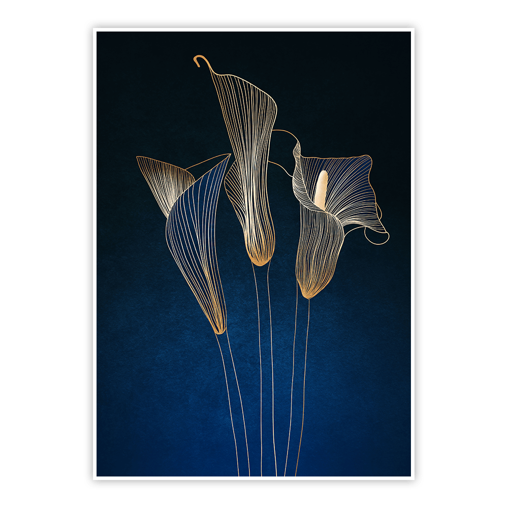 Plakat Eleganckie kalie 7
