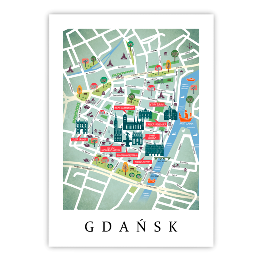 Gdańsk mapa