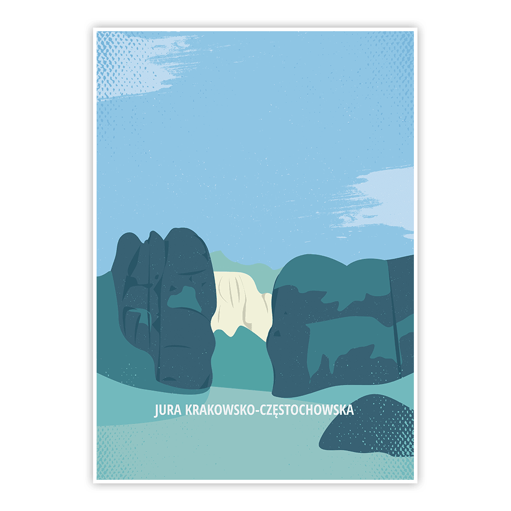 Plakat Jura Krakowsko- częstochowska 