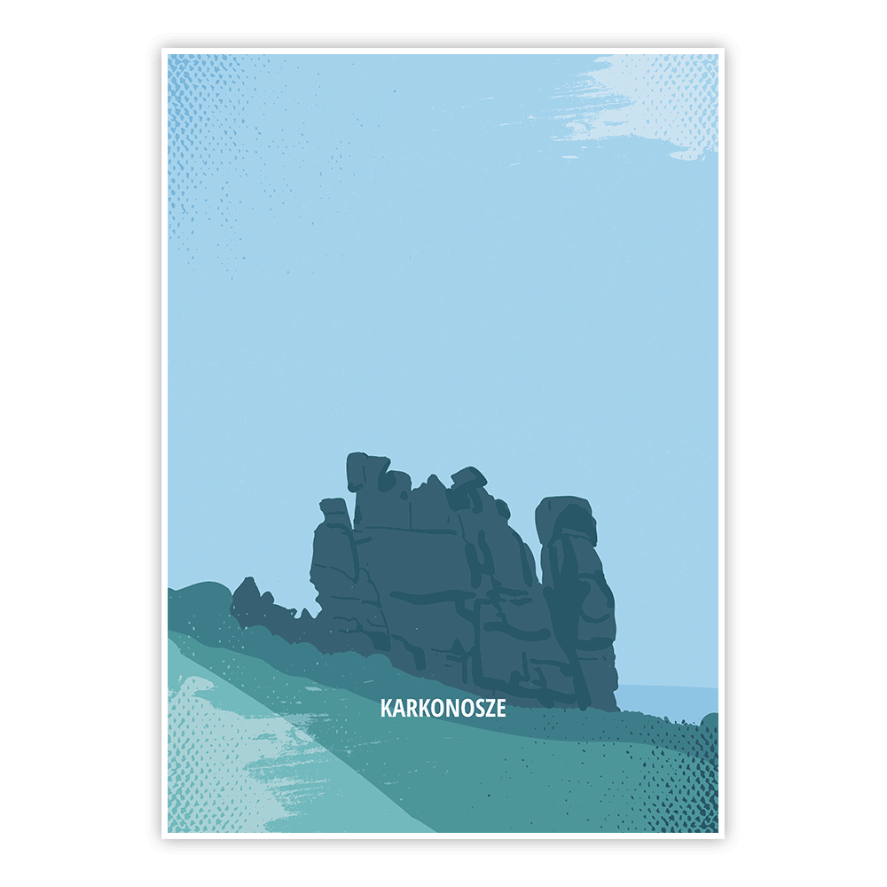 Plakat Karkonosze