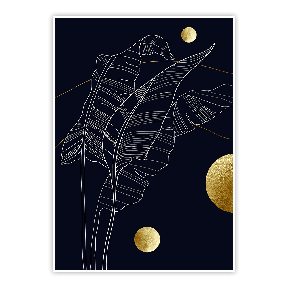 plakat złota elegancja 3
