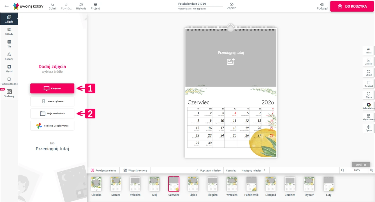 Baza wiedzy kalendarz 2