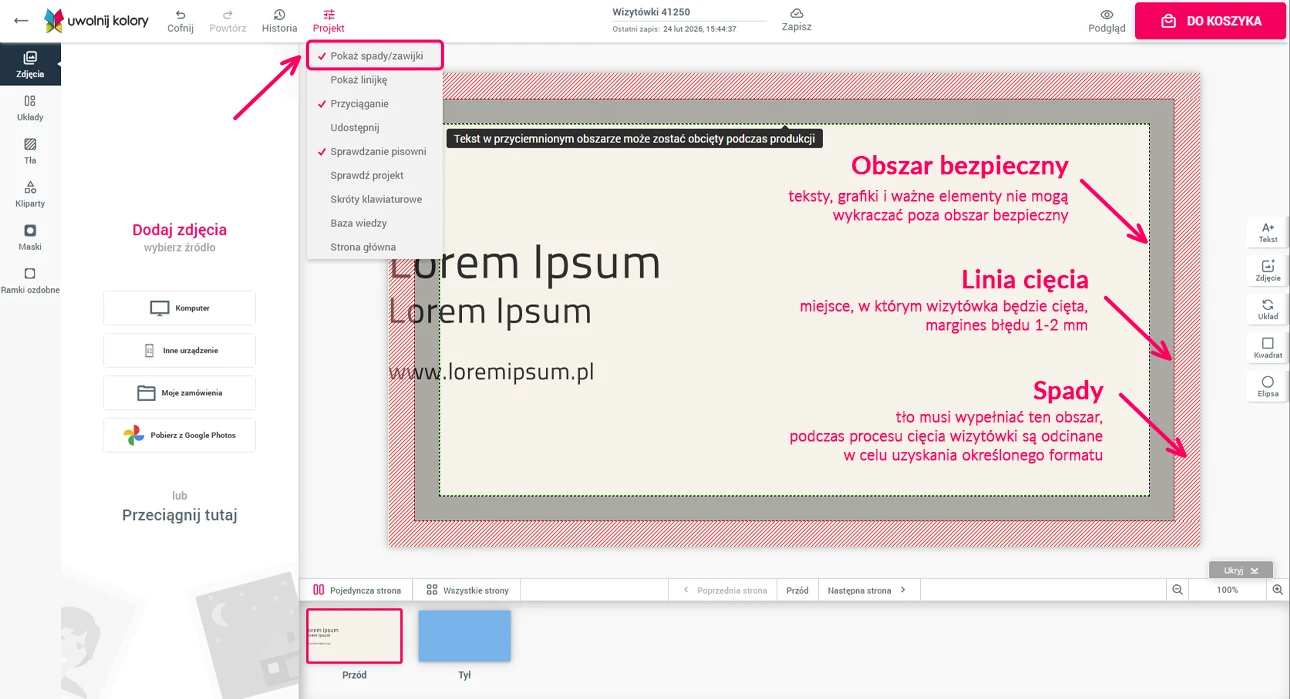Baza wiedzy wizytówki 3