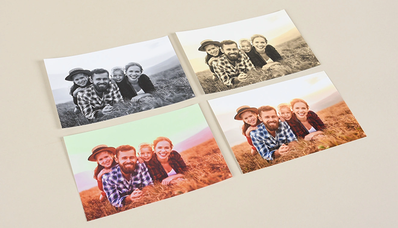 Efekty kolorystyczne dużych odbitek