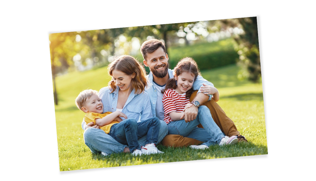 odbitka klasyczna: bez ramki