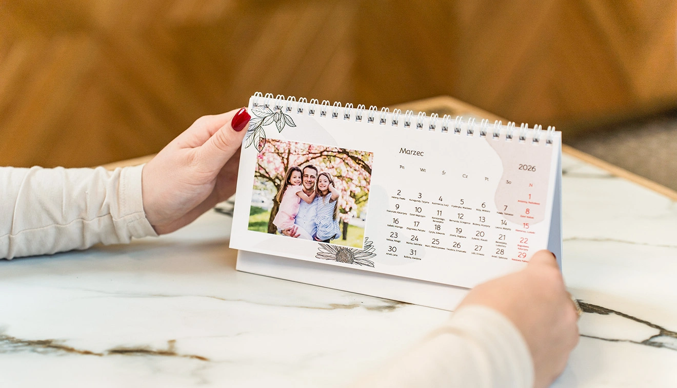 Kalendarz biurkowy 2