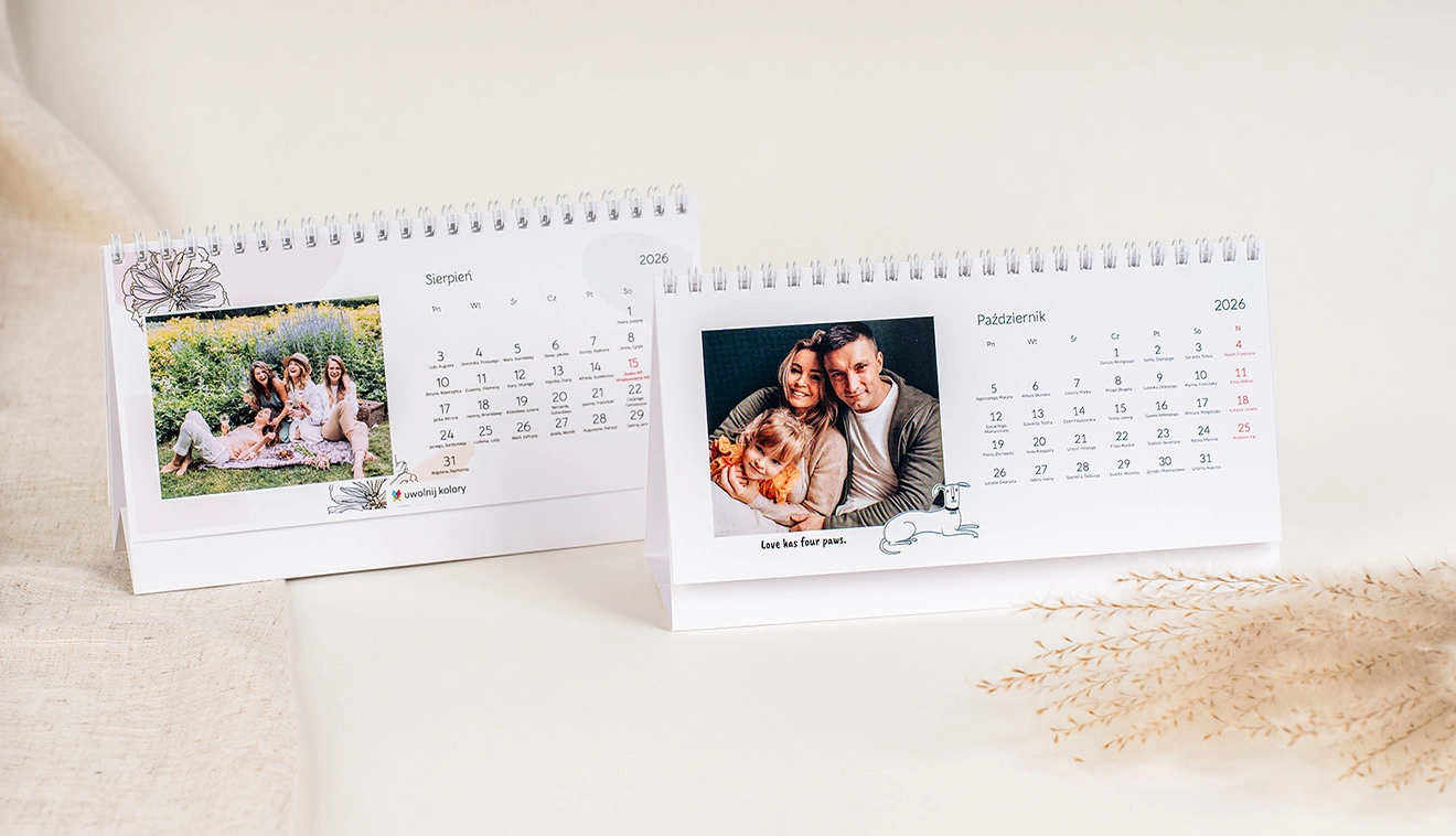 Kalendarz biurkowy 4