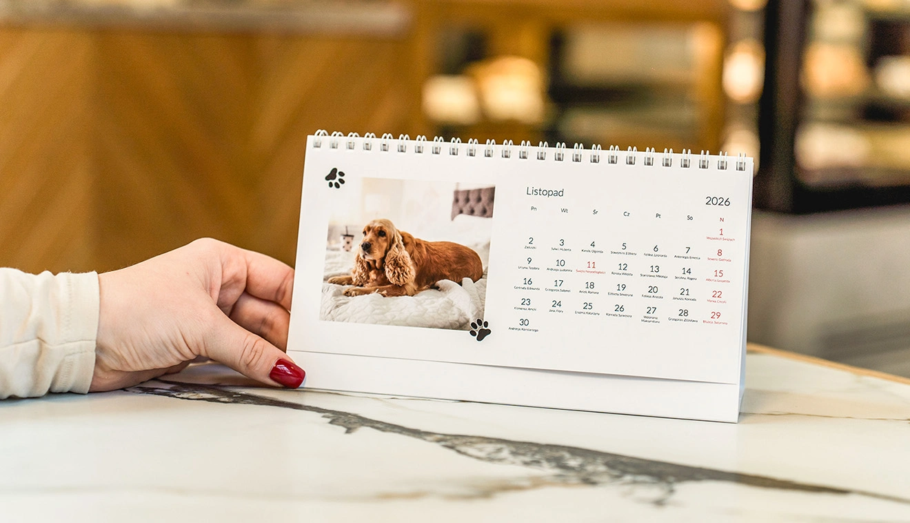 Kalendarz biurkowy 5