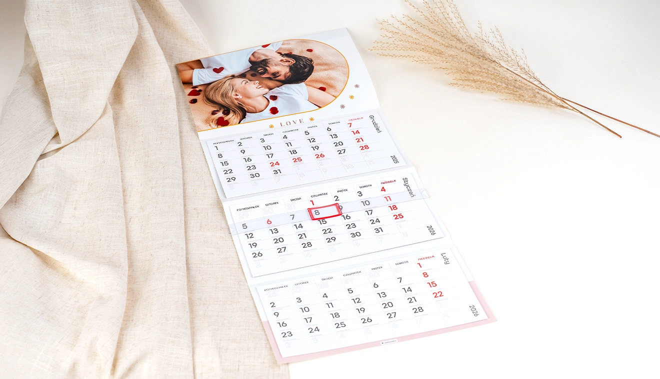 Kalendarz trójdzielny 3