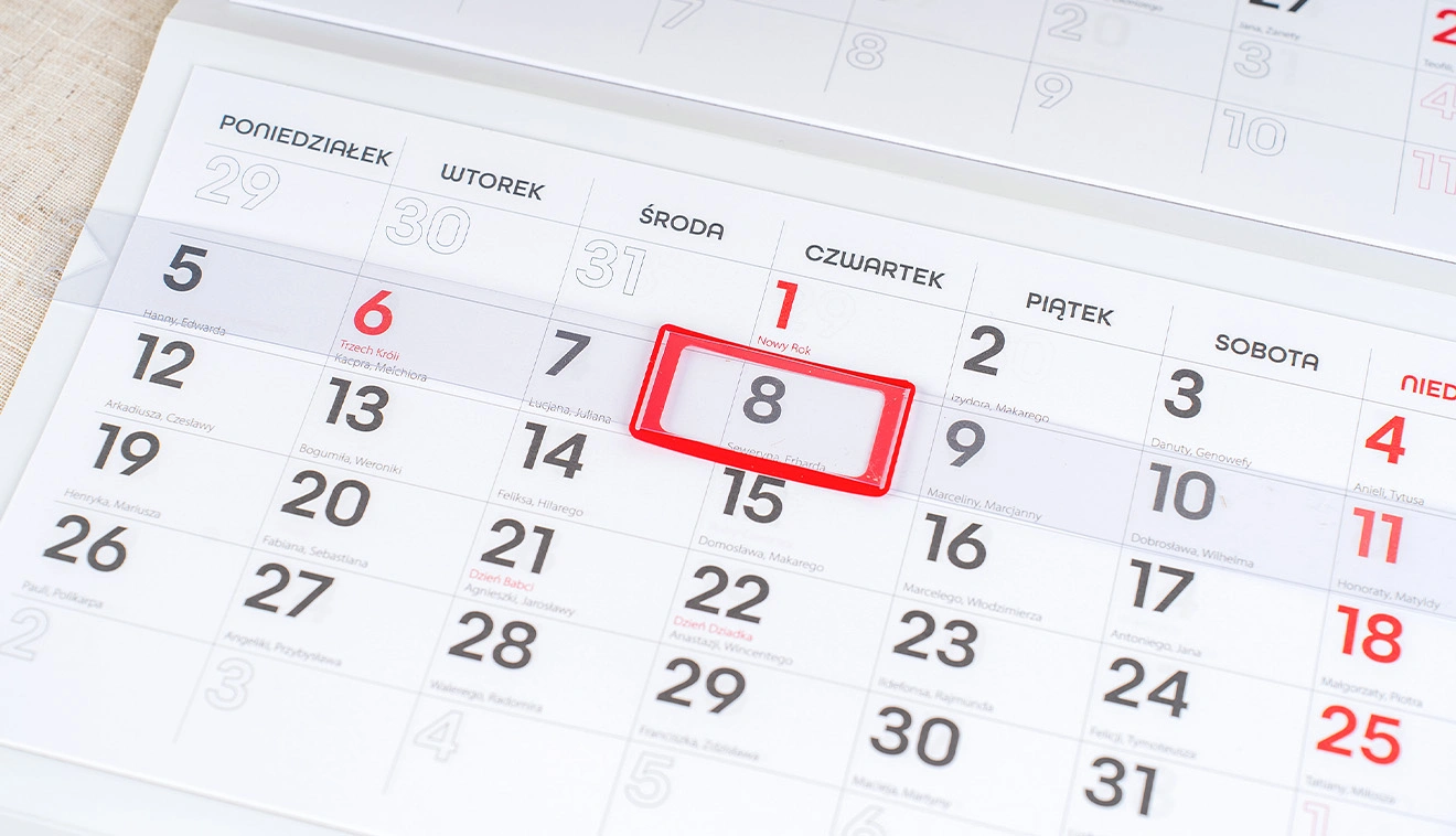 Kalendarz trójdzielny 4