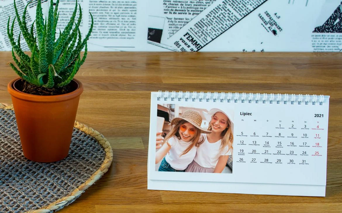 Nowość! Kalendarz biurkowy ze zdjęciami