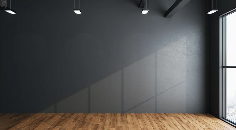 Ciemna ściana - jak ją zaaranżować?